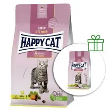 Happy Cat Junior Land Gefl&uuml;gel / perad 1,3 kg 1+1 BESPLATNO