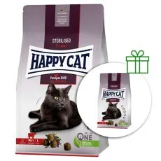Happy Cat Sterilised Voralpen-Rind / govedina 1,3 kg 1+1 BESPLATNO
