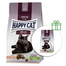 Happy Cat Sterilised Atlantik-Lachs / Losos 1,3 kg 1+1 BESPLATNO