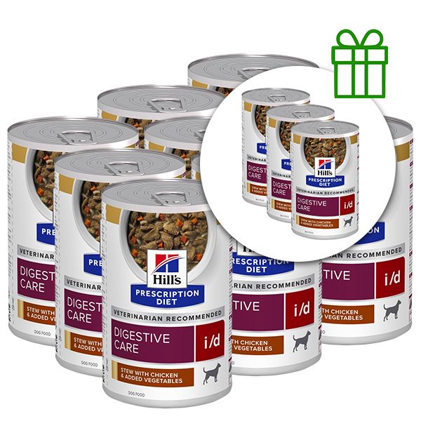Hill's Prescription Diet i/d Stew Njega probave konzerva za pse 354 g, 9+3 GRATIS