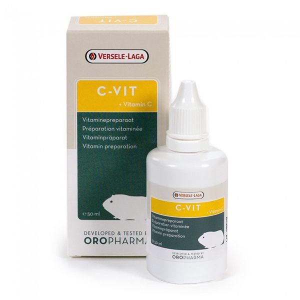 Versele Laga - C - VIT + Vitamin C - vitaminske kapi za morski praščić, 50 ml