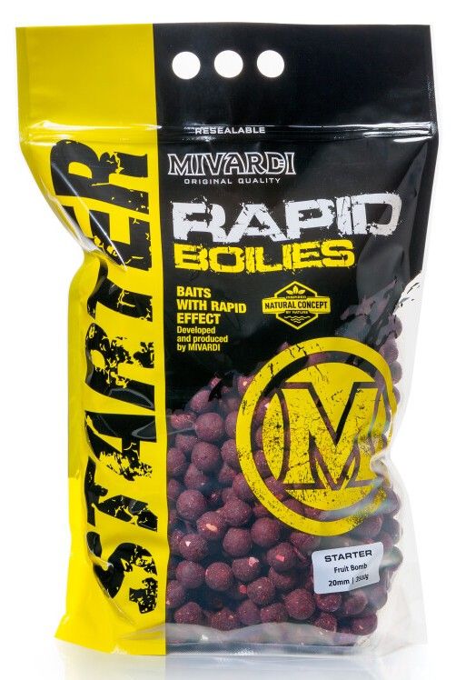 Mivardi Rapid Boilies Starter - Fruit Bomb 3,5kg/24mm