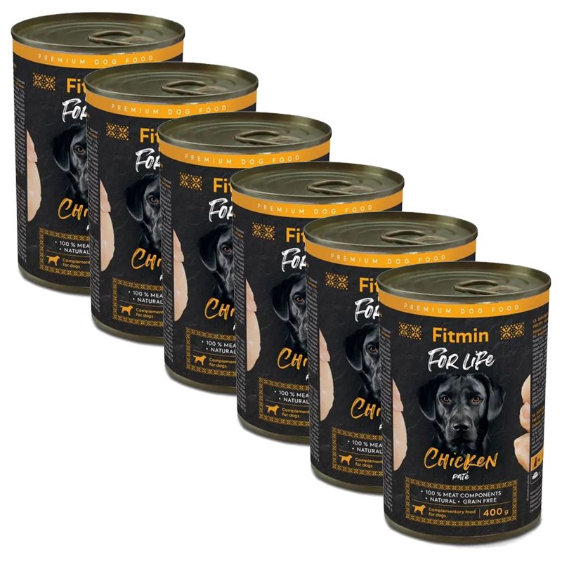 Konzerva Fitmin For Life PILEĆI pašteta 6 x 400 g
