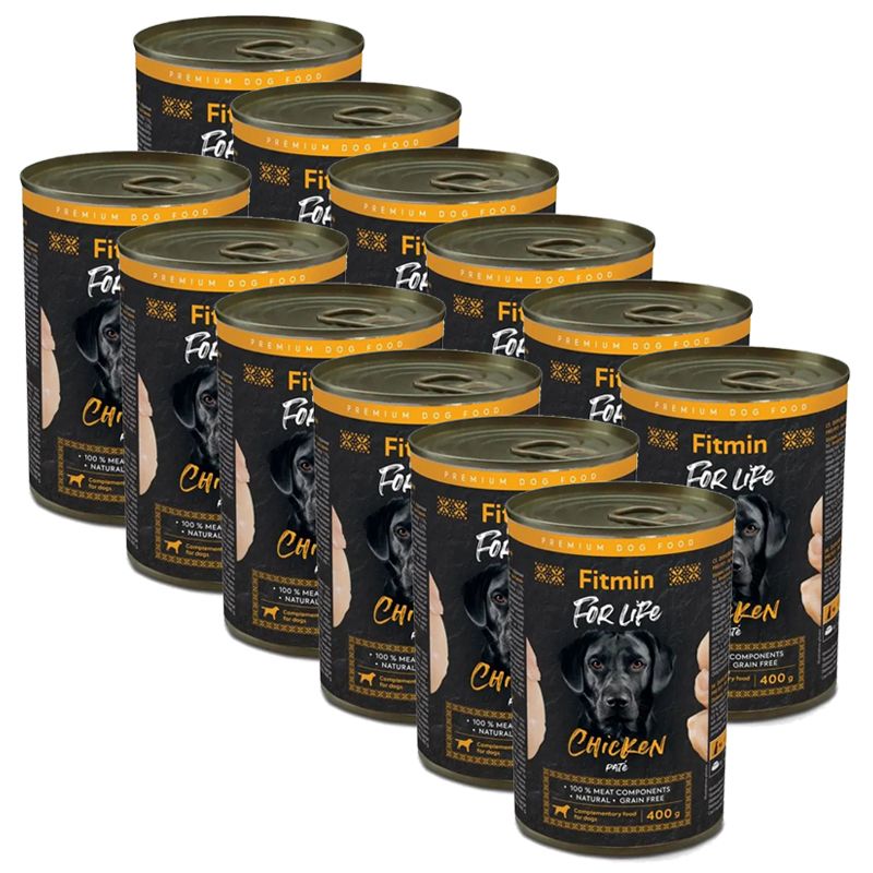 Konzerva Fitmin For Life PILEĆI pašteta 12 x 400 g