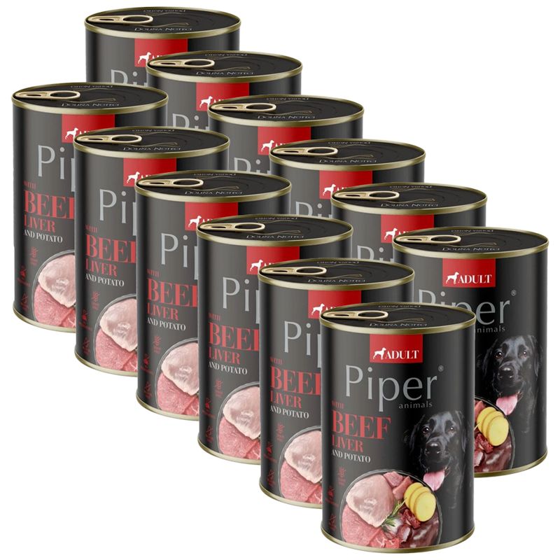 Konzerva Piper Adult s goveđim jetrom i krumpirom 12 x 400 g