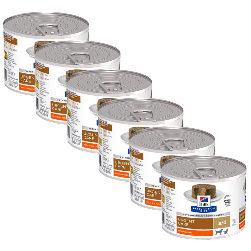 Hill's Prescription Diet a/d Njega tijekom oporavka za mačke i pse 6 x 200 g