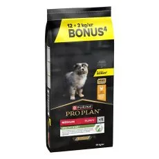 Purina PRO PLAN PUPPY Medium 12 kg + 2 kg