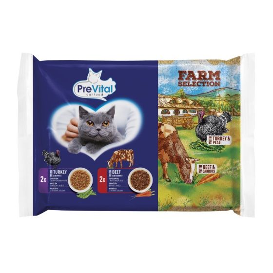 Prevital Farm Selection konzerva mesni mix 4 x 85 g