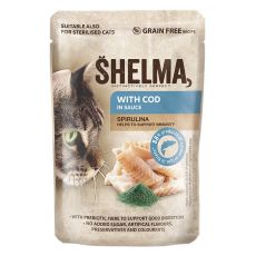 Shelma Cat Konzerva s tunom i spirulinom u umaku 85 g