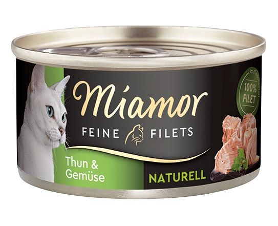 Miamor Feine Filets Naturell tuna & povrće 80 g