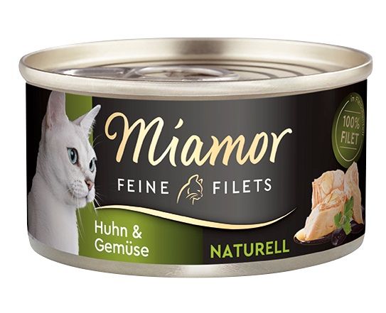 Miamor Feine Filets Naturell piletina & povrće 80 g