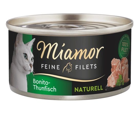 Miamor Feine Filets Naturell tuna Bonito 80 g