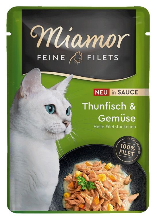 Miamor Feine Filets in Sauce tuna & povrće 100 g