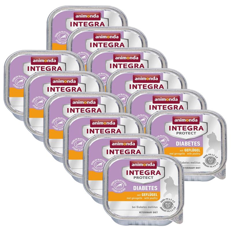 Animonda Integra Protect Cat Diabetes - pileći koktel 12 x 100 g