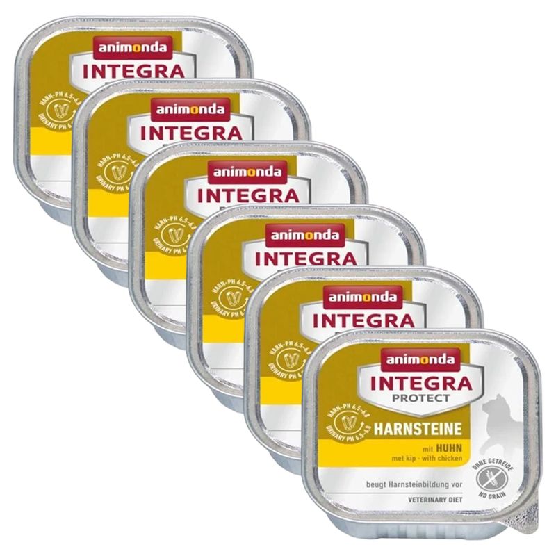 Animonda Integra Protect Cat Harnsteine Urinary - piletina 6 x 100 g