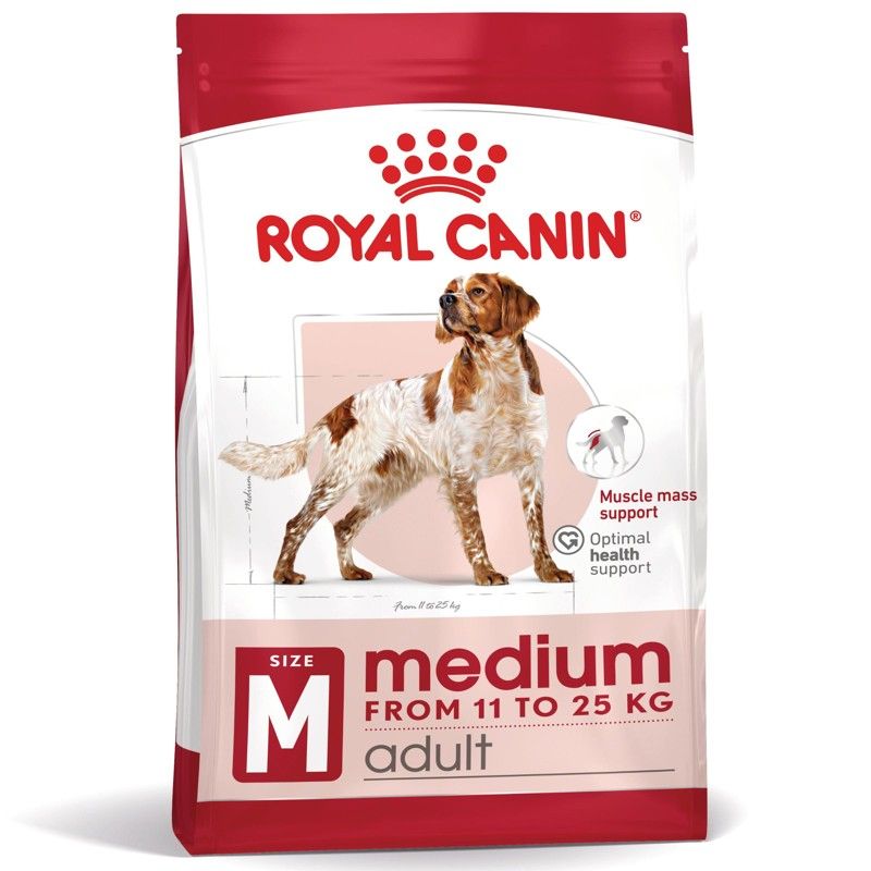 ROYAL CANIN Medium Adult suho krmivo za odrasle pse srednjih pasmina 15 kg