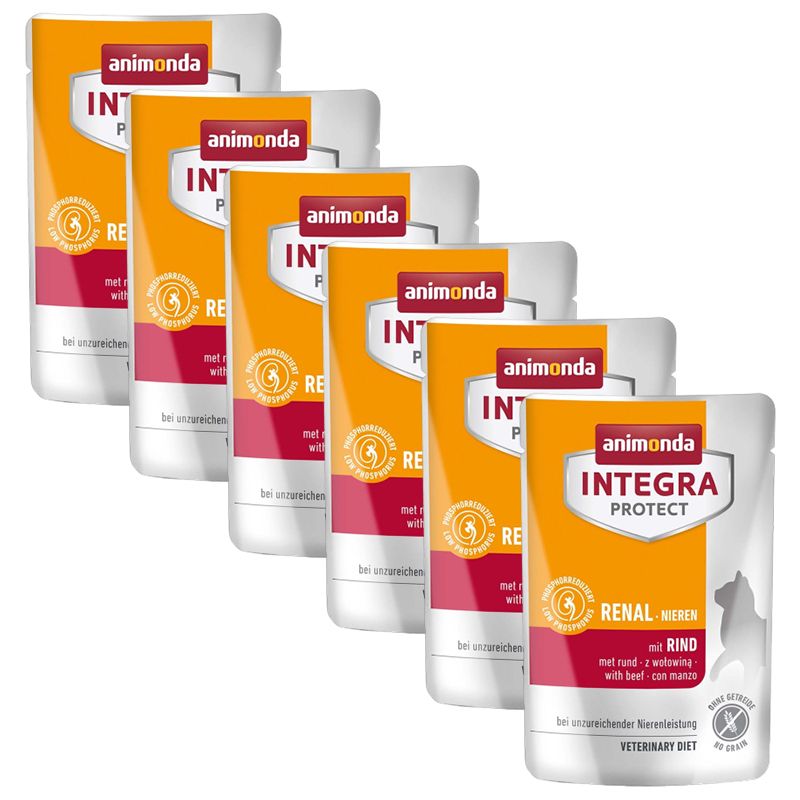Animonda Integra Protect Cat Renal - govedina 6 x 85 g
