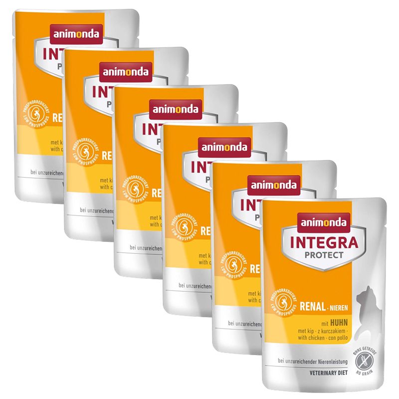 Animonda Integra Protect Cat Renal - piletina 6 x 85 g