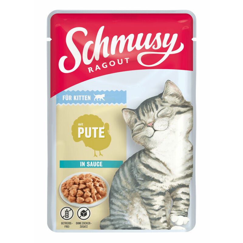 Schmusy Ragout mačići konzerva od puretine u umaku 100 g