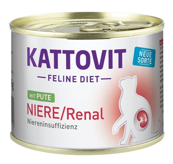 Kattovit Niere / Renal konzerva za bubrege purica 185 g