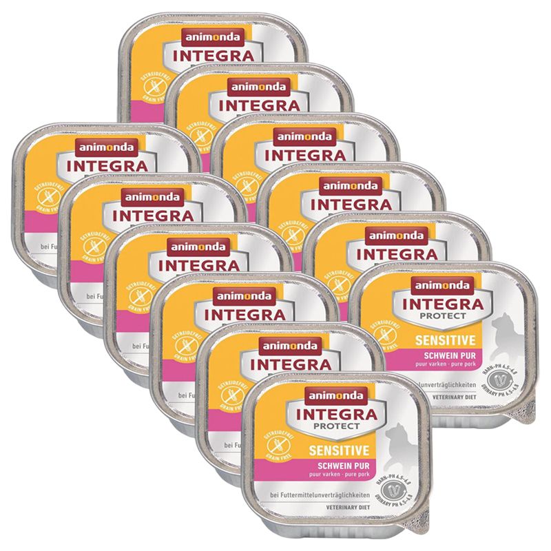 Animonda Integra Protect Cat Sensitive - svinjetina 12 x 100 g
