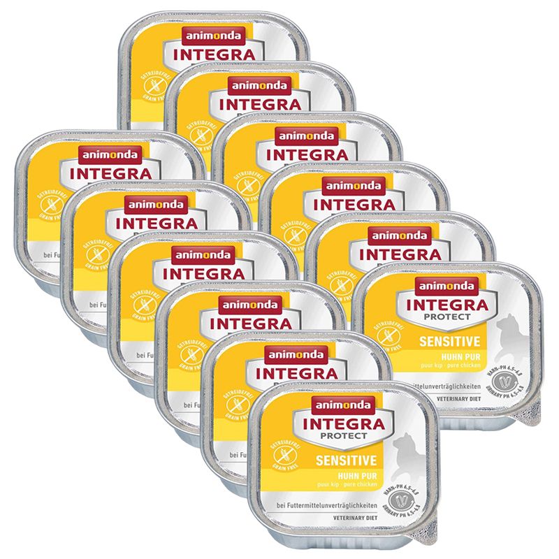 Animonda Integra Protect Cat Sensitive - piletina 12 x 100 g
