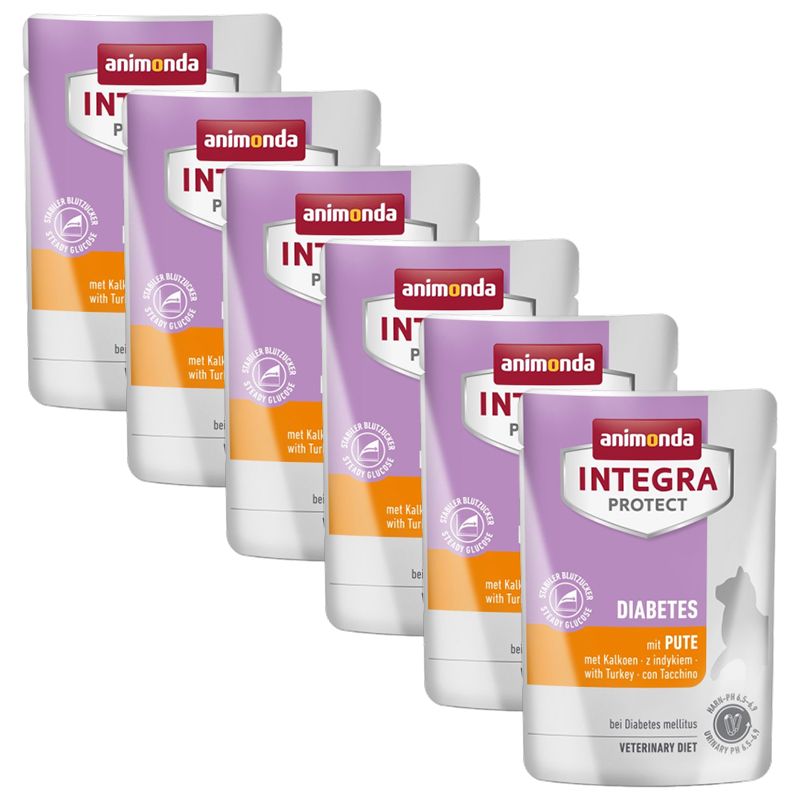 Animonda Integra Protect Cat Diabetes konzerva - purica 6 x 85 g