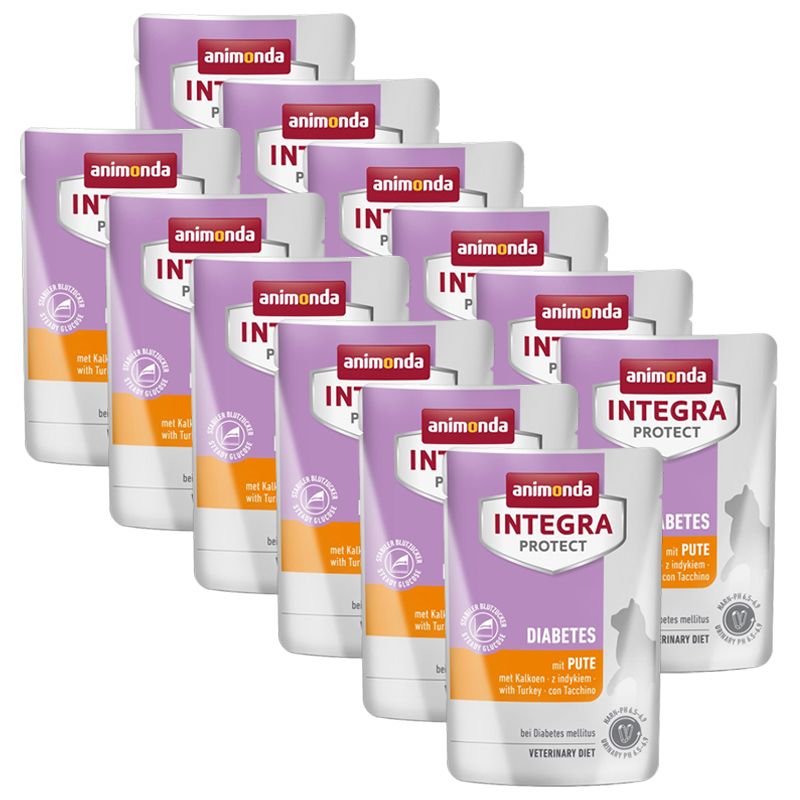 Animonda Integra Protect Cat Diabetes konzerva - purica 12 x 85 g