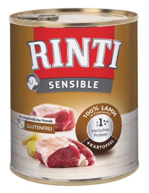 Konzerva RINTI SENSIBLE janjetina & krumpir 800 g