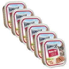 Happy Cat Minkas DUO Pa&scaron;teta perad i govedina 6 x 100 g