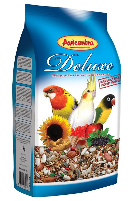 Avicentra Mali papagaj Deluxe 1 kg