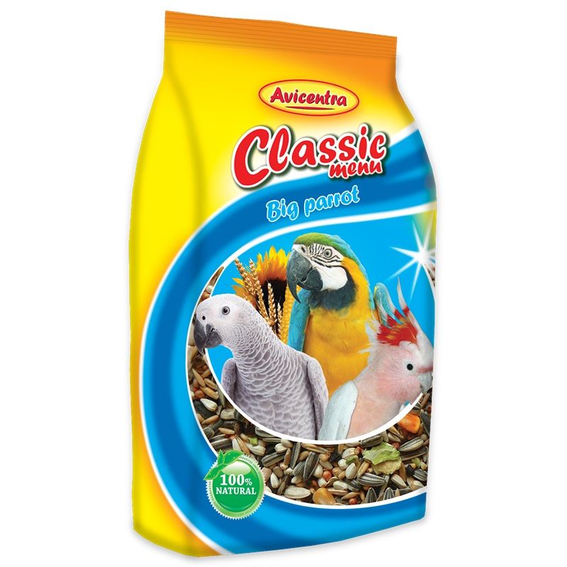 Avicentra Classic Menu Veliki papagaj 1 kg