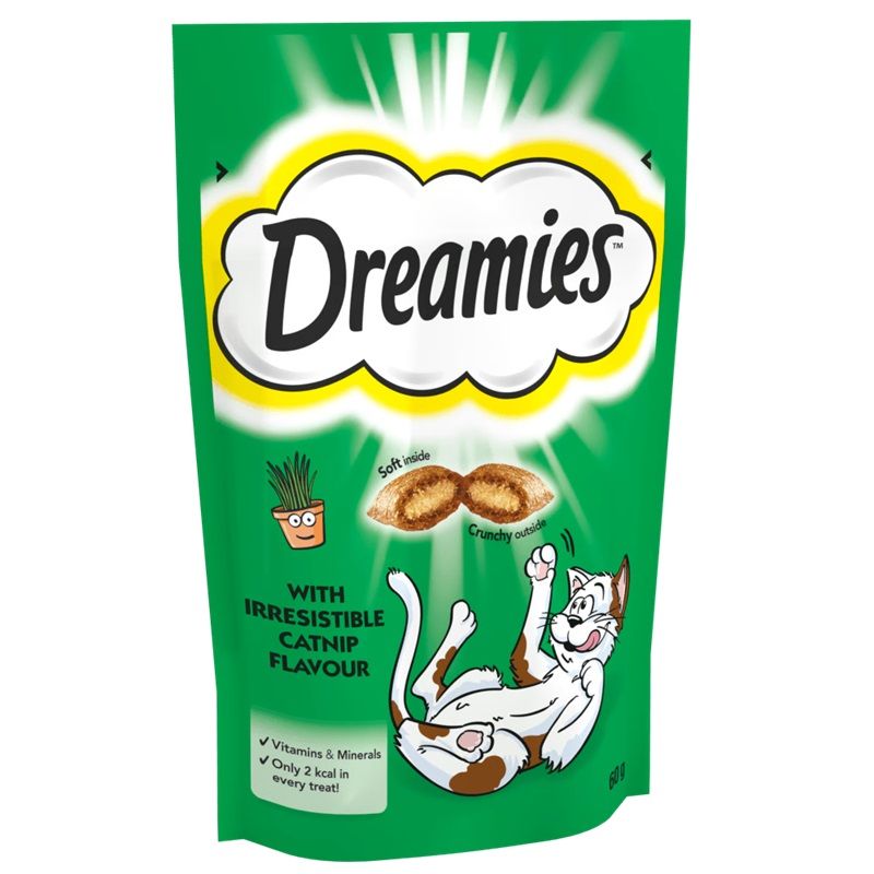 Dreamies poslastice s mačjom travom 60 g