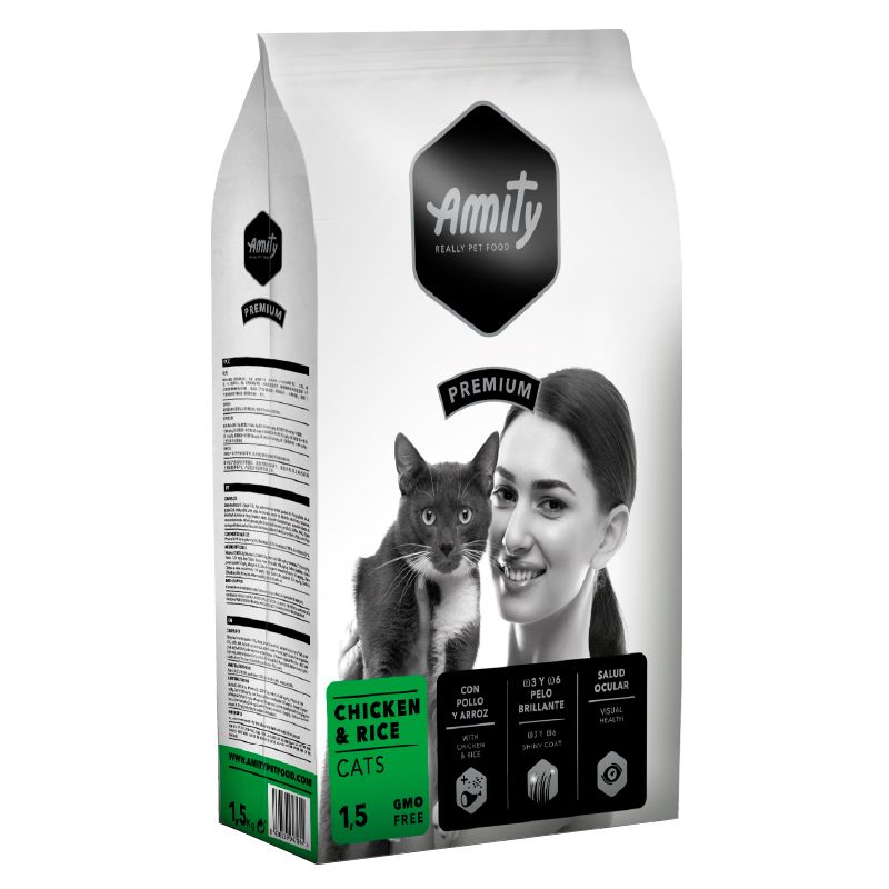 Amity CATS Premium Chicken and Rice 1,5 kg