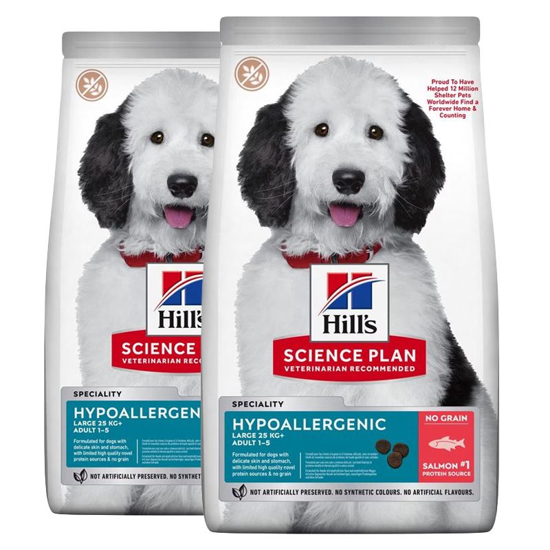 Hill's Science Plan Canine Adult Hipoalergeno Veliko Losos 2 x 12 kg