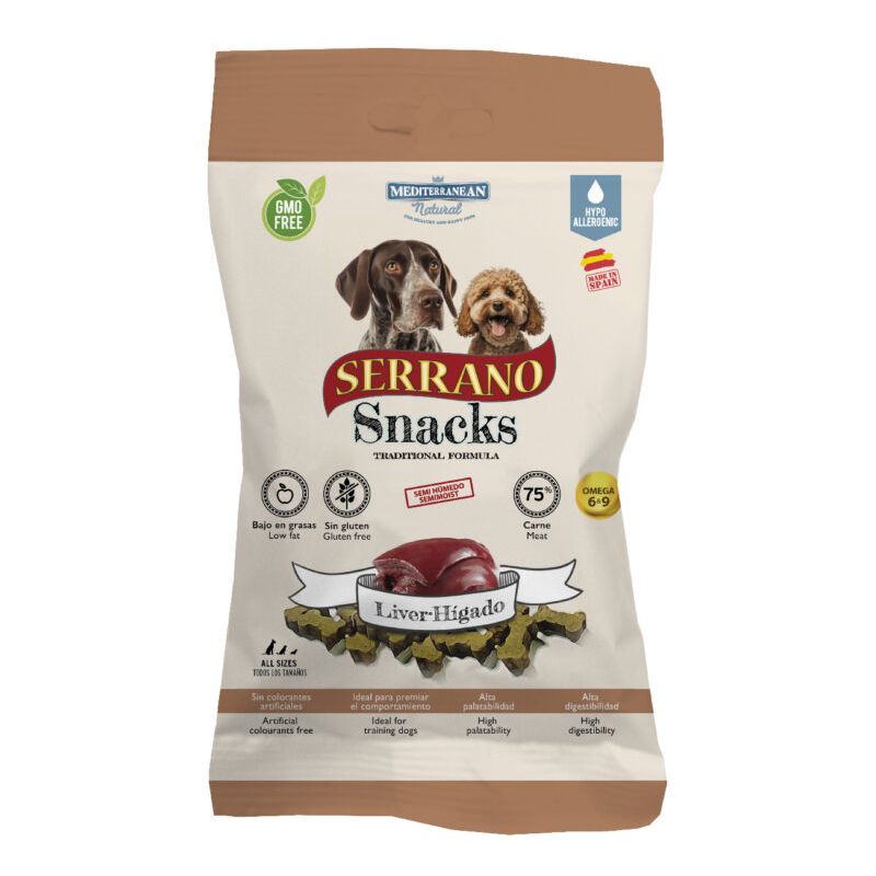 MEDITERRANEAN NATURAL Serrano Snacks Jetra 100 g