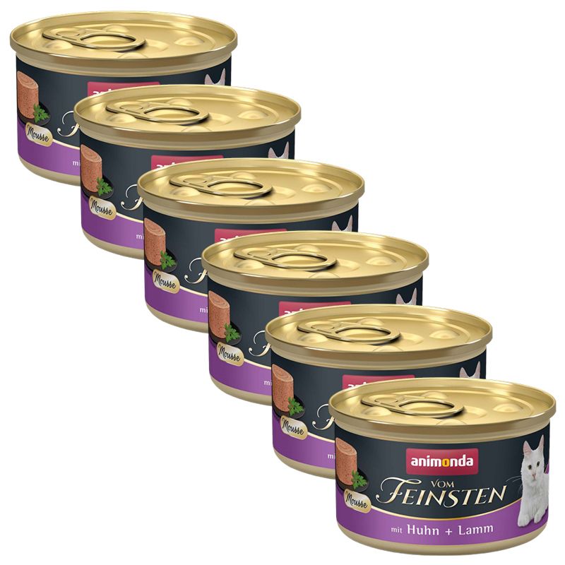 Animonda Vom Feinsten Cat Adult – piletina i janjetina 6 x 85 g