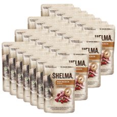 Shelma Cat Konzerva patka-brusnica u umaku 28 x 85 g