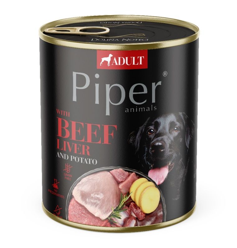 Konzerve Piper Adult s goveđom jetrom i krumpirom 800 g