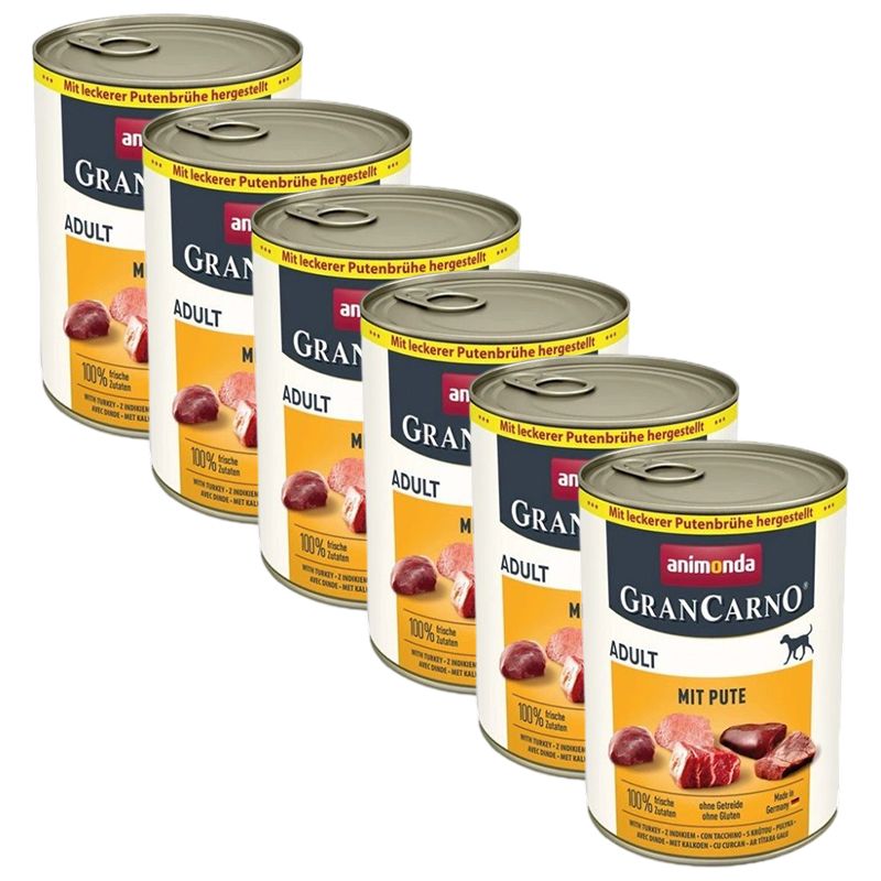 Animonda GranCarno Adult svinjetina s puricom 6 x 400 g