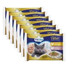 PreVital Fillet Selection Konzerva piletina/ćuretina u želeu 28 x 85 g