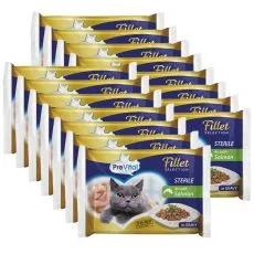 PreVital Fillet Selection Sterilna Kapsica losos u umaku 60 x 85 g