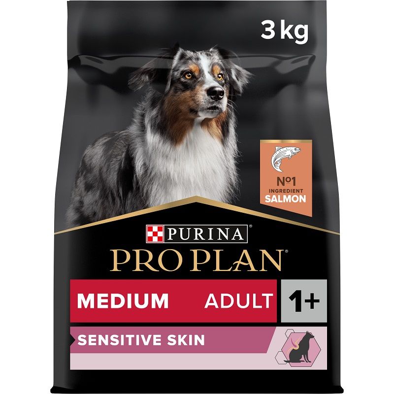 PRO PLAN MEDIUM ADULT Sensitive Skin losos 3kg