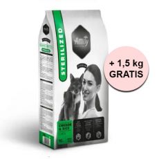 Amity CATS Premium STERILIZIRANO Piletina i Riža 10 kg + 1,5 kg GRATIS