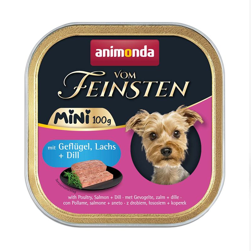 Animonda Vom Feinsten Adult Mini - chicken, salmon and dill 100 g