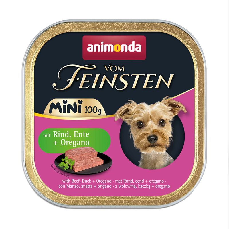 Animonda Vom Feinsten Adult Mini - govedina, patka i origano 100 g