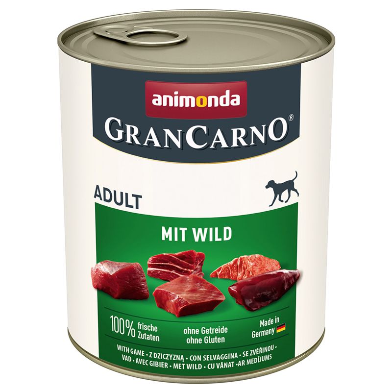 Animonda GranCarno Original Adult divljač 800 g