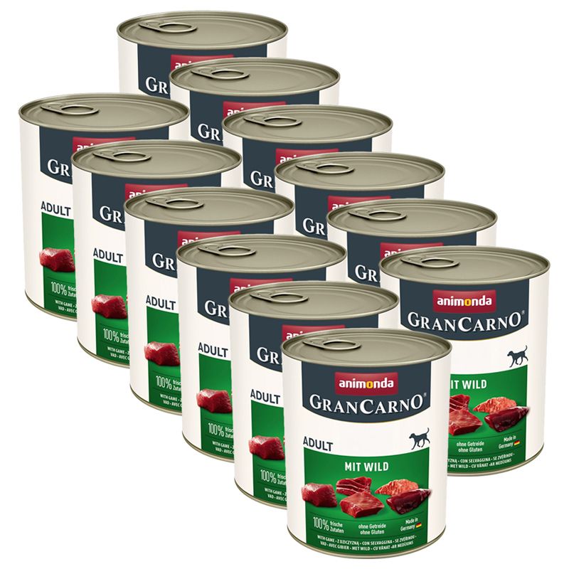 Animonda GranCarno Original Adult divljač 12 x 800 g