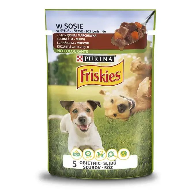 FRISKIES Adult VitaFit vrećica s janjetinom i mrkvom u umaku 85 g