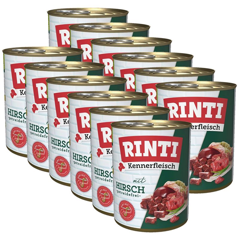RINTI Srnetina - konzerva 12 x 800 g
